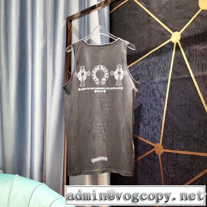 男女兼用 2色可選 2019SSのトレンド商品 一押し注目ブランドファション クロムハーツ CHROME HEARTS 半袖Tシャツ