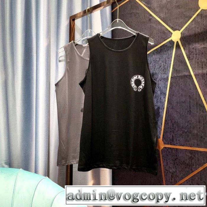 男女兼用 2色可選 2019SSのトレンド商品 一押し注目ブランドファション クロムハーツ CHROME HEARTS 半袖Tシャツ