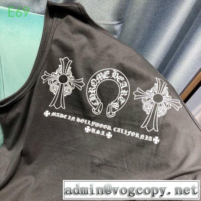 男女兼用 2色可選 2019SSのトレンド商品 一押し注目ブランドファション クロムハーツ CHROME HEARTS 半袖Tシャツ