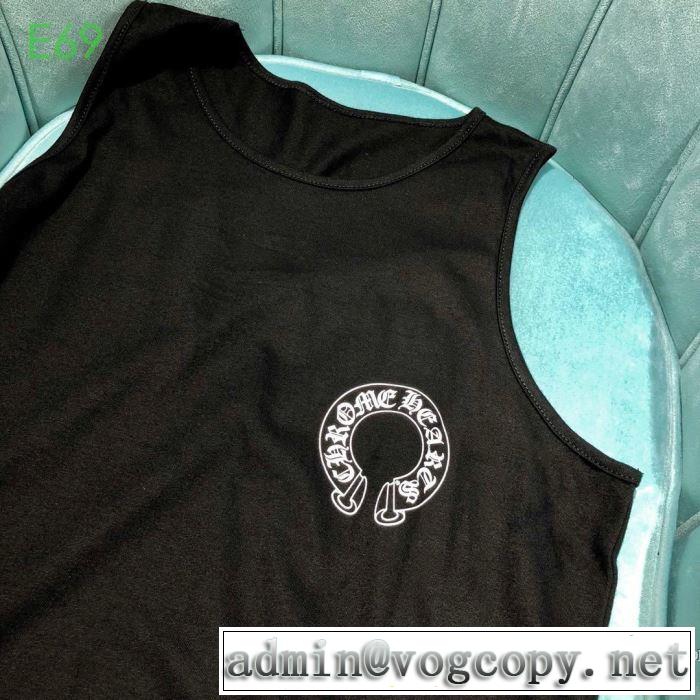 男女兼用 2色可選 2019SSのトレンド商品 一押し注目ブランドファション クロムハーツ CHROME HEARTS 半袖Tシャツ
