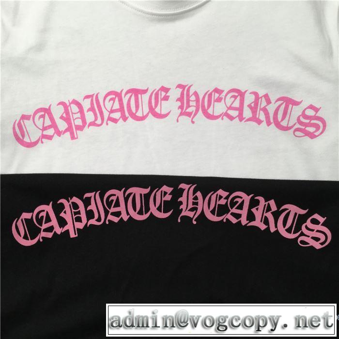 ブランドの話題の新作も！ 2019年最新ファッション クロムハーツ CHROME HEARTS 半袖Tシャツ 2色可選 男女兼用