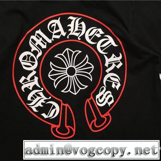 2019年春夏シーズンの人気 毎年トレンドアイテムが出る ロムハーツ CHROME HEARTS 半袖Tシャツ 2色可選 男女兼用