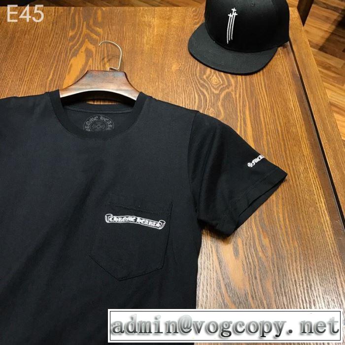 クロムハーツ CHROME HEARTS 半袖Tシャツ 2色可選  2019春夏も引き続きトレンド 素敵なスタイルで夏の定番