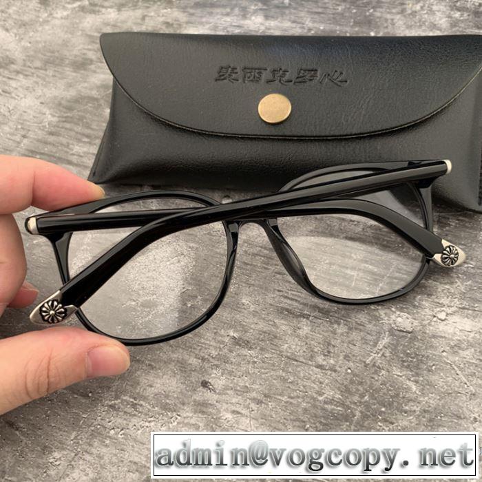 クロムハーツ CHROME HEARTS 眼鏡 2色可選 2019春夏も引き続きトレンド 春夏のトレンドアイテム
