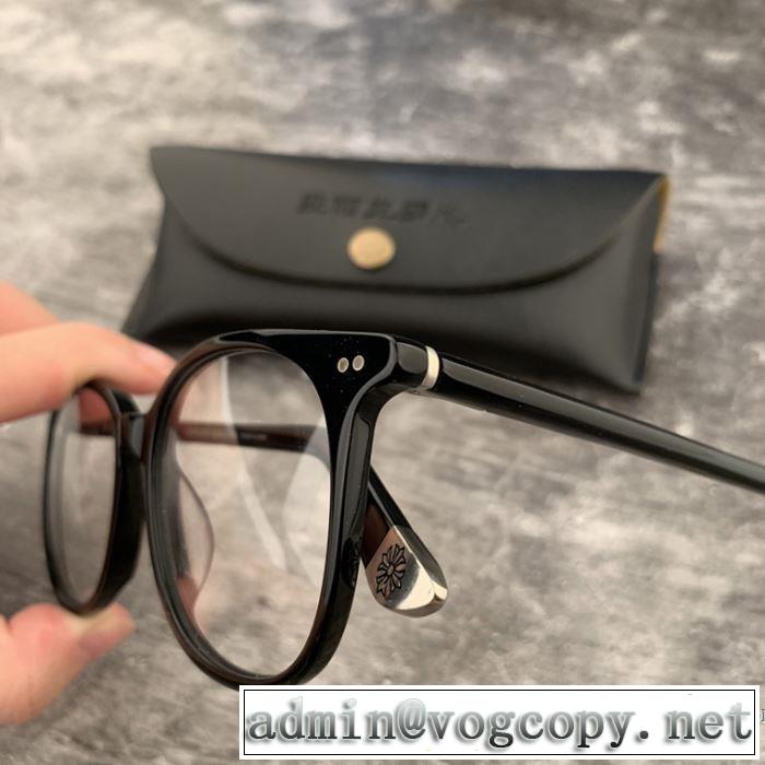クロムハーツ CHROME HEARTS 眼鏡 2色可選 2019春夏も引き続きトレンド 春夏のトレンドアイテム