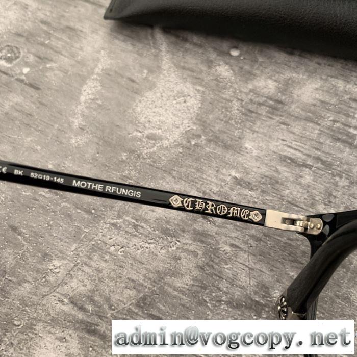 クロムハーツ CHROME HEARTS 眼鏡 2色可選 2019春夏も引き続きトレンド 春夏のトレンドアイテム