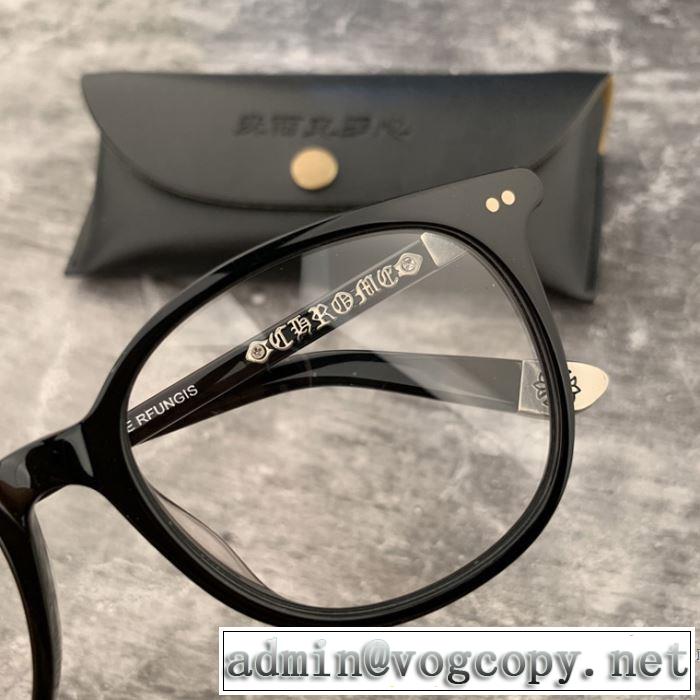 クロムハーツ CHROME HEARTS 眼鏡 2色可選 2019春夏も引き続きトレンド 春夏のトレンドアイテム