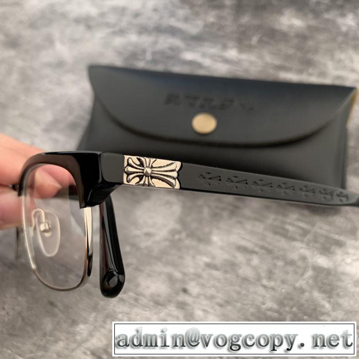 【2019春夏】最新コレクション 今っぽく新作アイテム クロムハーツ CHROME HEARTS 眼鏡 3色可選