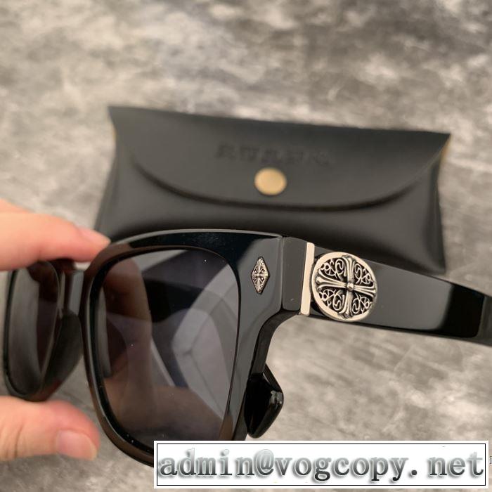 まずは定番！人気アイテム クロムハーツ CHROME HEARTS サングラス 4色可選 お洒落トレンド人気