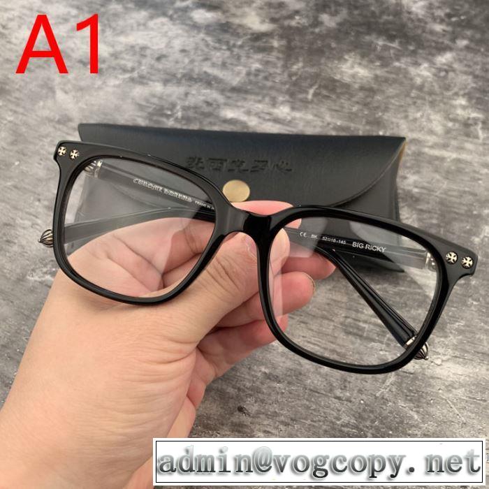クロムハーツ CHROME HEARTS 眼鏡 3色可選 爽やかカジュアル人気 【2019年】夏のファッション