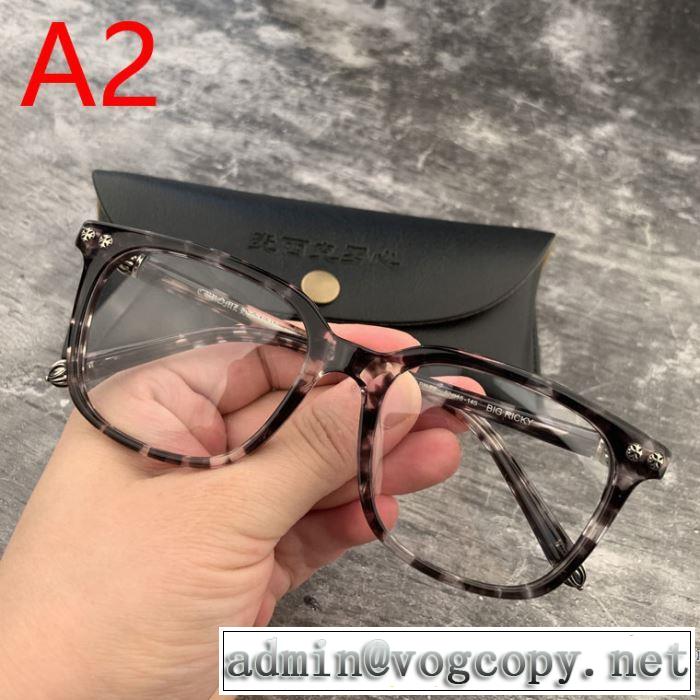 クロムハーツ CHROME HEARTS 眼鏡 3色可選 爽やかカジュアル人気 【2019年】夏のファッション