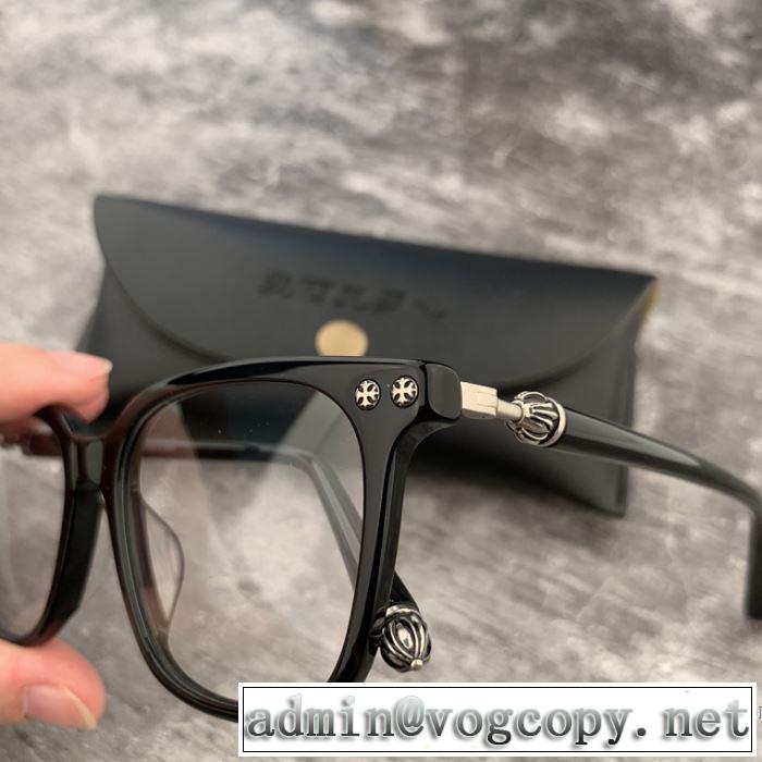 クロムハーツ CHROME HEARTS 眼鏡 3色可選 爽やかカジュアル人気 【2019年】夏のファッション