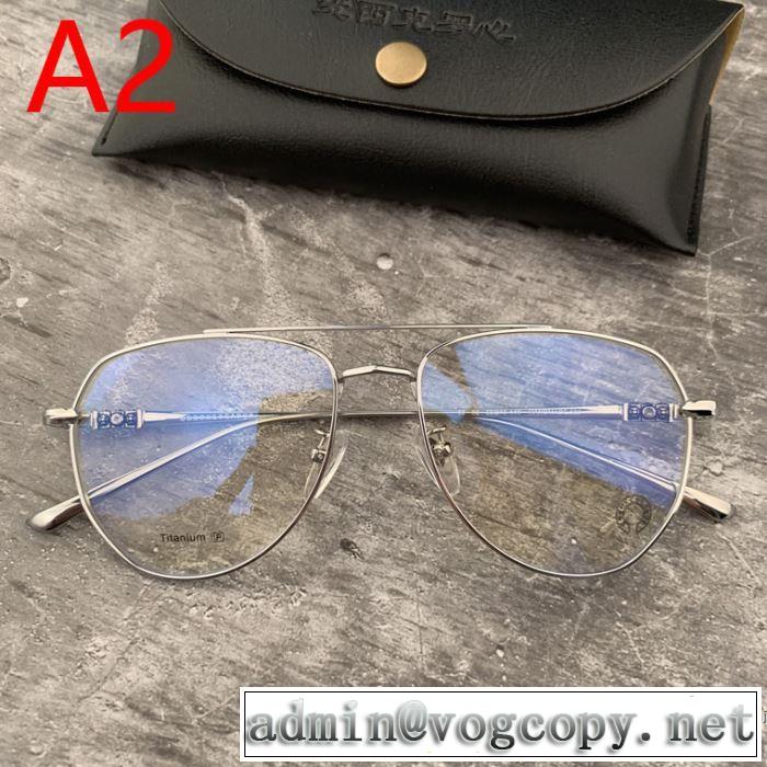 2019春夏のトレンド新商品 クロムハーツ CHROME HEARTS 眼鏡 3色可選 爽やかカジュアル人気