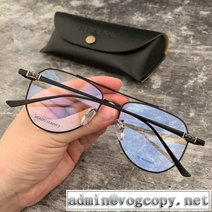 2019春夏のトレンド新商品 クロムハーツ CHROME HEARTS 眼鏡 3色可選 爽やかカジュアル人気