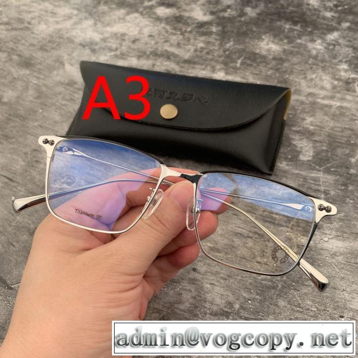 クロムハーツ CHROME HEARTS 眼鏡 3色可選 《2019年》今、注目のストリート 今流行りの最新コレクション