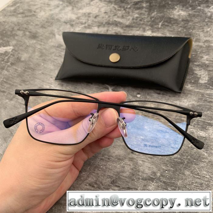 クロムハーツ CHROME HEARTS 眼鏡 3色可選 《2019年》今、注目のストリート 今流行りの最新コレクション