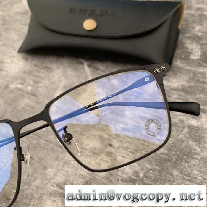 クロムハーツ CHROME HEARTS 眼鏡 3色可選 《2019年》今、注目のストリート 今流行りの最新コレクション