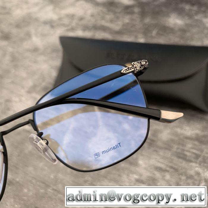 2019年最新ファッション 春夏シンプルファッションでOK！ クロムハーツ CHROME HEARTS 眼鏡 3色可選