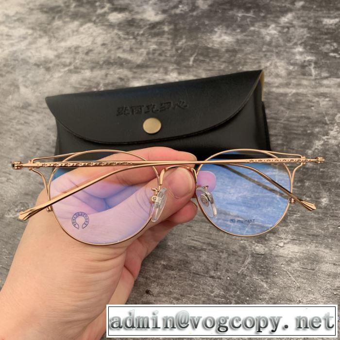 3色可選 眼鏡 2019夏ファション新品 今季トレンドの限定アイテム クロムハーツ CHROME HEARTS