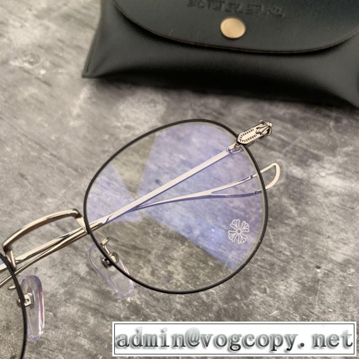 クロムハーツ CHROME HEARTS 眼鏡 3色可選 2019年春夏のトレンドアイテム 夏らしい爽やかさ