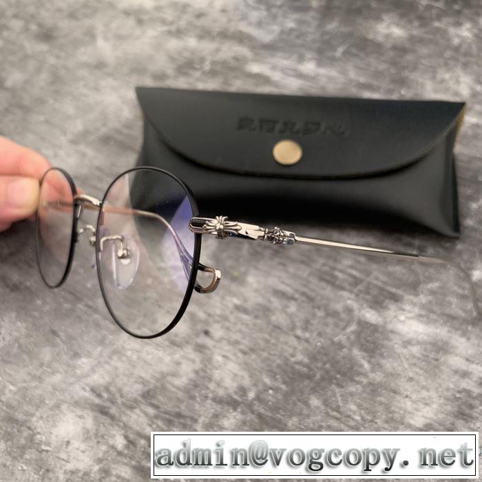 クロムハーツ CHROME HEARTS 眼鏡 3色可選 2019年春夏のトレンドアイテム 夏らしい爽やかさ
