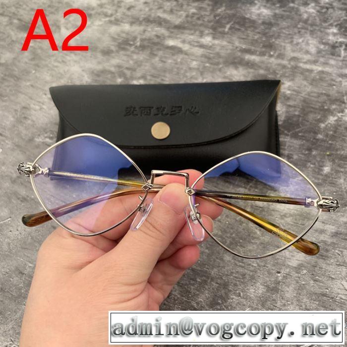 る春夏おすすめの人気商品 クロムハーツ CHROME HEARTS 眼鏡 3色可選 2019年の春夏に着たい