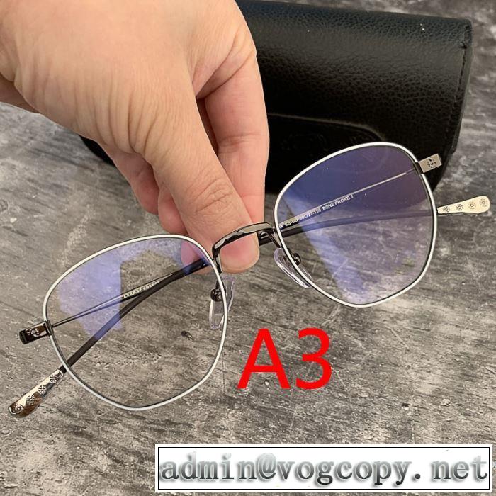 夏にぴったり限定アイテム クロムハーツ CHROME HEARTS 眼鏡 3色可選 2019春夏トレンドアイテム
