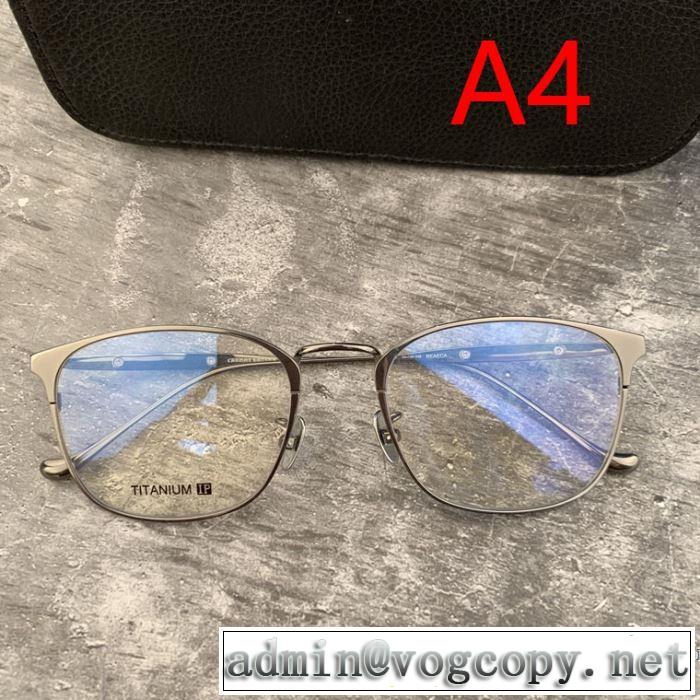 クロムハーツ CHROME HEARTS 眼鏡 4色可選 鮮度アップブランド最新  2019春夏トレンドアイテム
