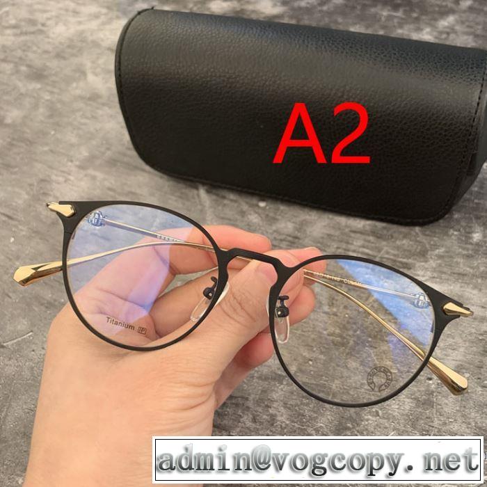眼鏡 2色可選 クロムハーツ CHROME HEARTS 素敵なスタイルで夏の定番 2019年最新ファッション
