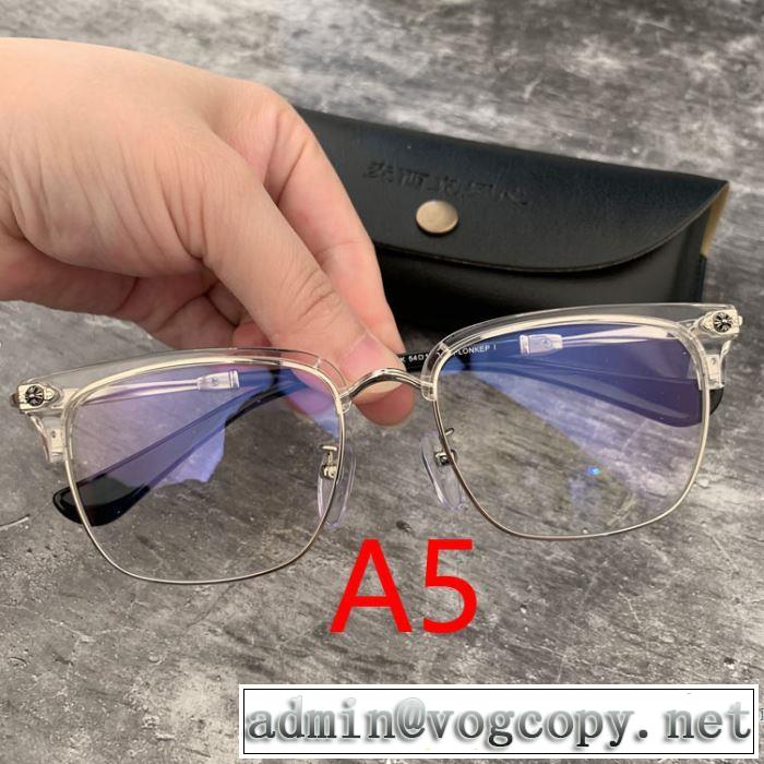 夏先に大活躍する 【2019春夏】最新コレクション クロムハーツ CHROME HEARTS 眼鏡 多色可選