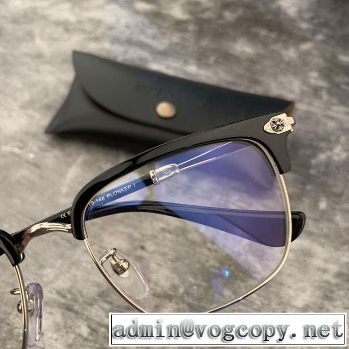 夏先に大活躍する 【2019春夏】最新コレクション クロムハーツ CHROME HEARTS 眼鏡 多色可選
