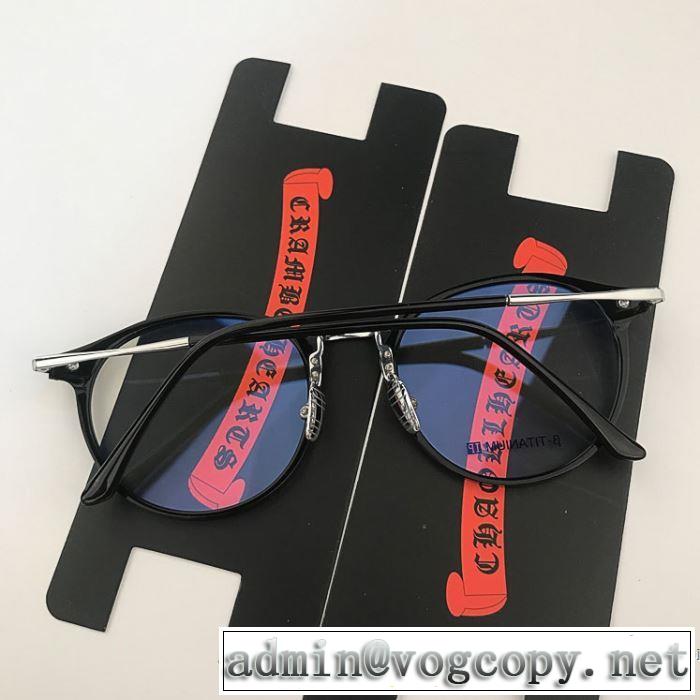 クロムハーツ CHROME HEARTS 眼鏡 4色可選 2019春夏の大注目トレンド 今年春夏ファション流行り