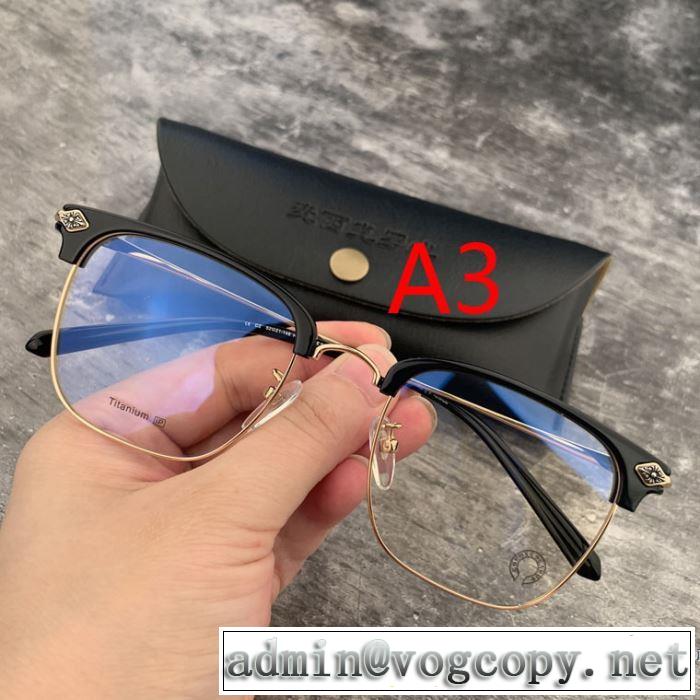 定番のスタイル春夏限定 クロムハーツ CHROME HEARTS 眼鏡 3色可選 2019年春夏のトレンドアイテム