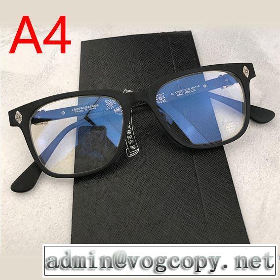 クロムハーツ CHROME HEARTS 眼鏡 多色可選 大人カジュアル夏ファッション2019 暑い季節も大活躍