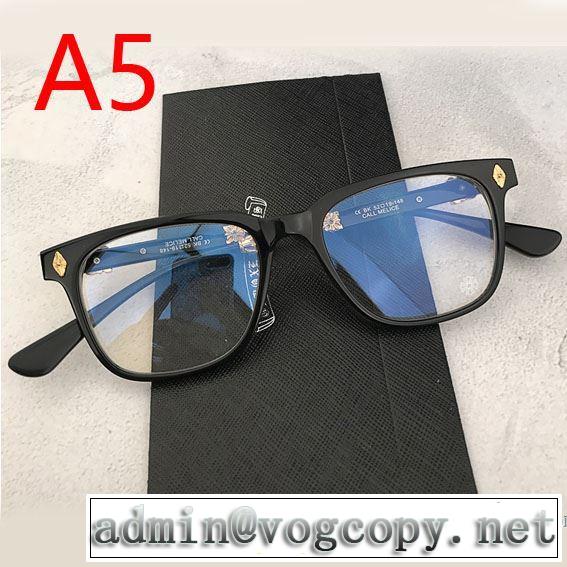 クロムハーツ CHROME HEARTS 眼鏡 多色可選 大人カジュアル夏ファッション2019 暑い季節も大活躍