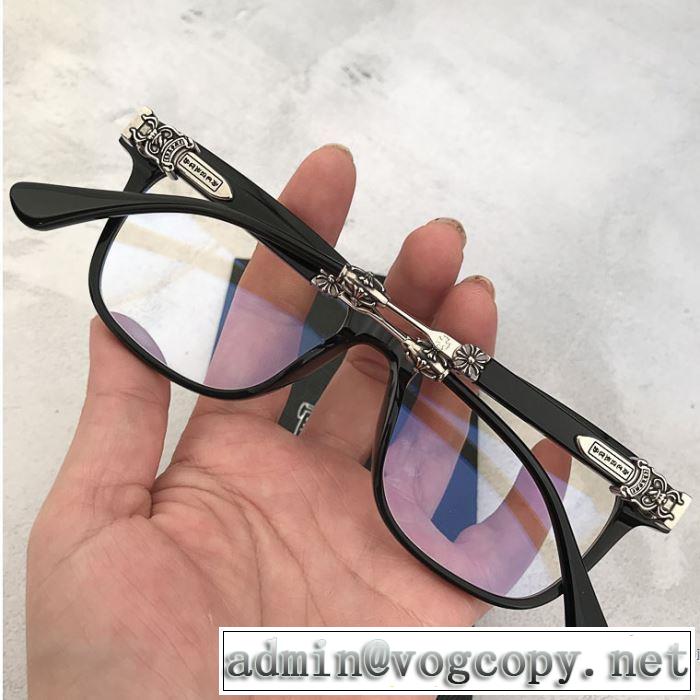 クロムハーツ CHROME HEARTS 眼鏡 多色可選 大人カジュアル夏ファッション2019 暑い季節も大活躍