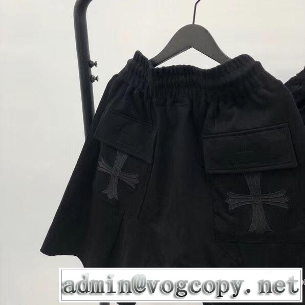 最新のトレンドブランド人気的 2019年最新ファッション クロムハーツ CHROME HEARTS ショートパンツ