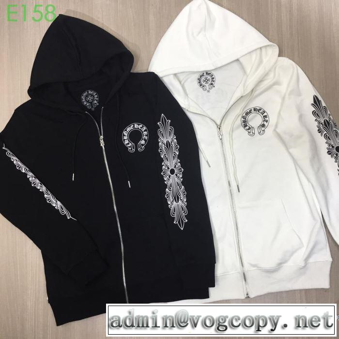クロムハーツ CHROME HEARTS フード付きコート 2色可選 男女兼用 今年春夏ファション流行り  2019夏ファション新品