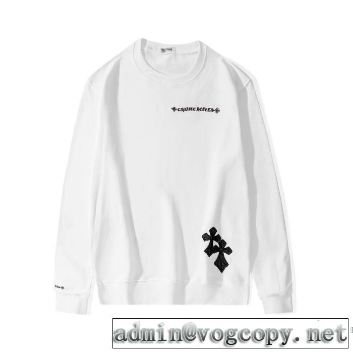 【2019春夏】最新コレクション クロムハーツ CHROME HEARTS 長袖Tシャツ 2色可選 まずは定番！人気アイテム