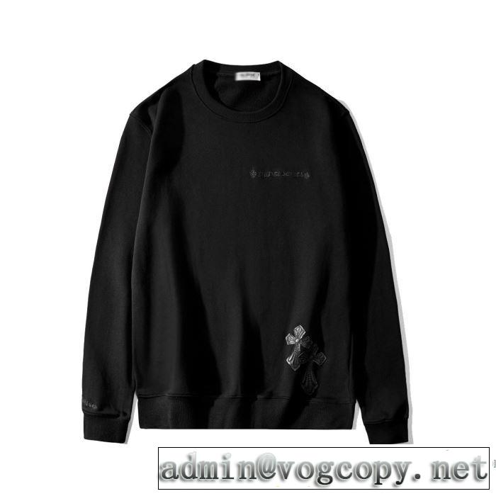 【2019春夏】最新コレクション クロムハーツ CHROME HEARTS 長袖Tシャツ 2色可選 まずは定番！人気アイテム