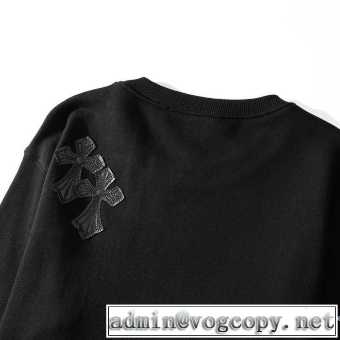 【2019春夏】最新コレクション クロムハーツ CHROME HEARTS 長袖Tシャツ 2色可選 まずは定番！人気アイテム