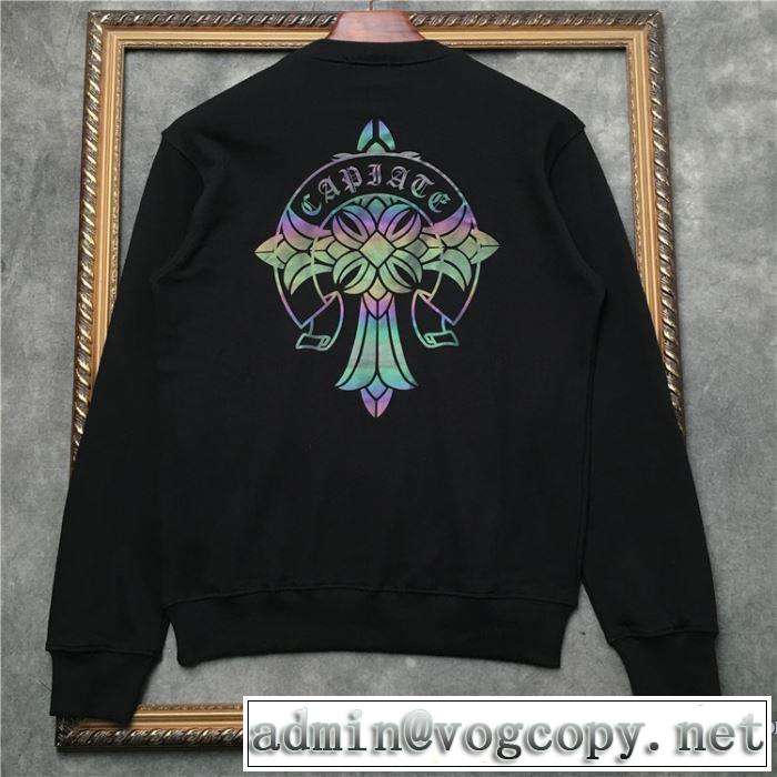 2019年春夏のトレンドアイテム クロムハーツ CHROME HEARTS 長袖Tシャツ 2色可選 抜け感のある夏着物
