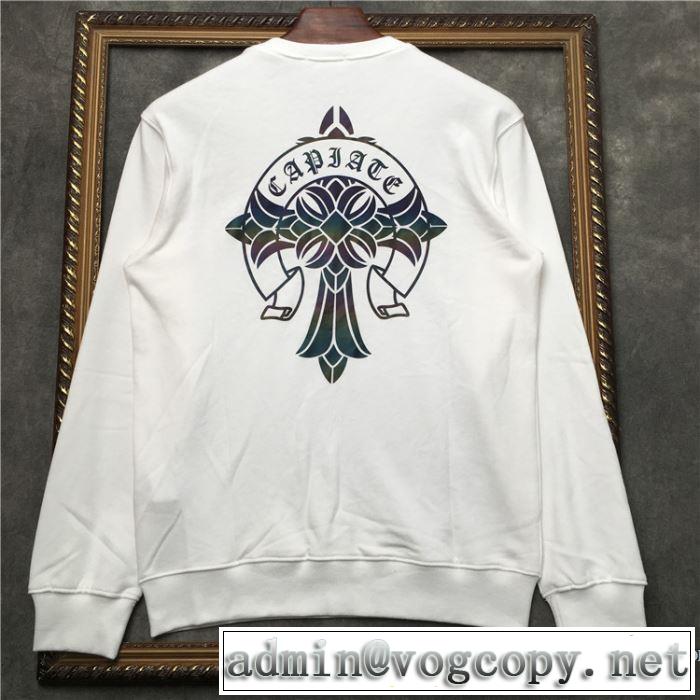 2019年春夏のトレンドアイテム クロムハーツ CHROME HEARTS 長袖Tシャツ 2色可選 抜け感のある夏着物