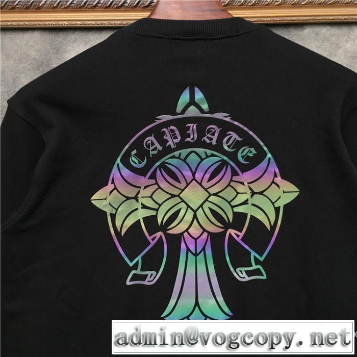 2019年春夏のトレンドアイテム クロムハーツ CHROME HEARTS 長袖Tシャツ 2色可選 抜け感のある夏着物