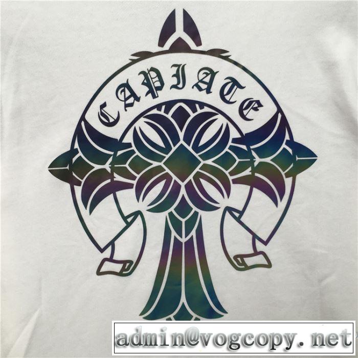 2019年春夏のトレンドアイテム クロムハーツ CHROME HEARTS 長袖Tシャツ 2色可選 抜け感のある夏着物