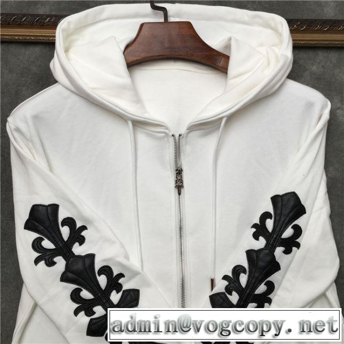 クロムハーツ CHROME HEARTS フード付きコート 2色可選 男女兼用 2019年の春夏に着たい 夏っぽさ新作アイテム