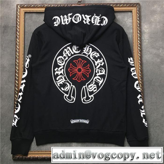 今季のトレンド人気新作 クロムハーツ CHROME HEARTS フード付きコート 男女兼用 2019春夏の大注目トレンド