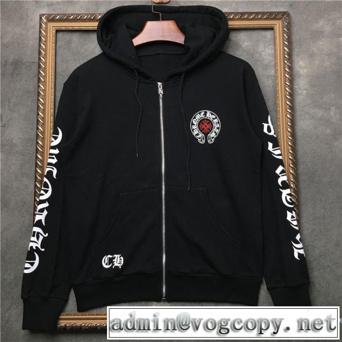 今季のトレンド人気新作 クロムハーツ CHROME HEARTS フード付きコート 男女兼用 2019春夏の大注目トレンド