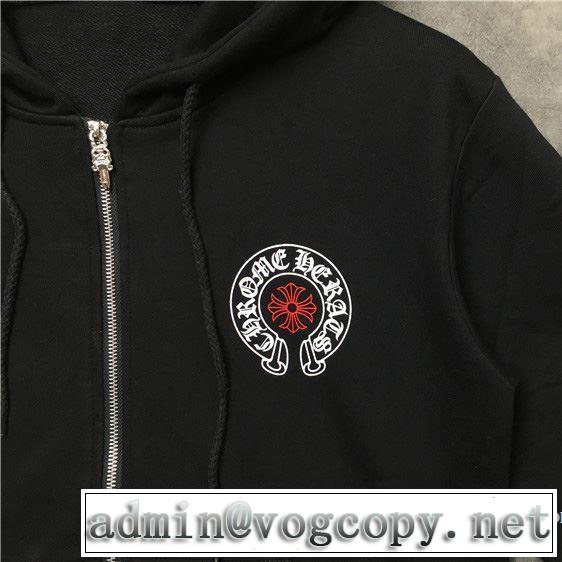 今季のトレンド人気新作 クロムハーツ CHROME HEARTS フード付きコート 男女兼用 2019春夏の大注目トレンド