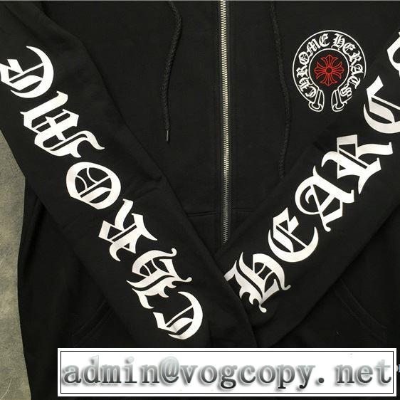 今季のトレンド人気新作 クロムハーツ CHROME HEARTS フード付きコート 男女兼用 2019春夏の大注目トレンド